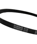 Close-up of Drive Belt And Clutch Assembly Kit 544908406 503744406 For K770 Cut Off Saw 2011 2017 showing belt markings
