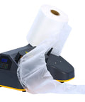 Portable Air Cushion Machine Creates Durable Bubble Pillows No Sweat with compact design, inflating plastic pillows for packaging.