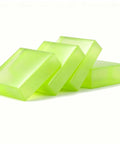 Solid Polyurethane Blocks 4pc Heavy Duty Urethane Square Spacer Cushion Built Tough Workhorse For Cnc Machining, light green color.