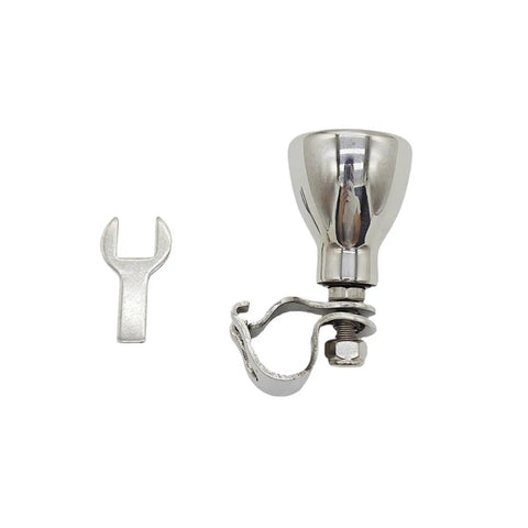 Install Ready Steering Wheel Maneuvering Knob Kit For Boats And Yachts Delivers Smooth Rotary Turning Quicker Maneuvers And Precise Handling With Direct Mount Easy Fit Immediate Comfort Upgrade, stainless steel clamp