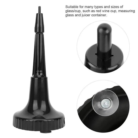 Portable Glass Rinser For Bar And Restaurant Use Quick Time Saver Water Saving Glass Washer For Wine Glasses Cups And Barware