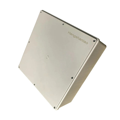 IP65 Waterproof Outdoor Junction Box 12 By 12 By 4 Inches, Heavy Duty PVC Electrical Enclosure angled view