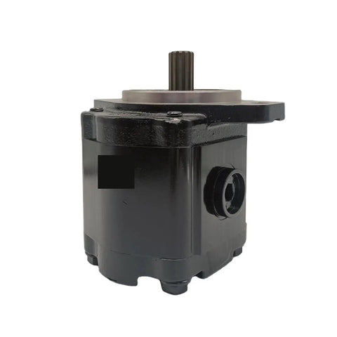 OEM Direct Replacement Pro Grade Gear Pump For Aerial Work Platforms And Hydraulics Compatible With Mini Excavators Pallet Jacks Hydraulic Log Splitters Mini Skid Steers And More 1010001941 black metal gear pump