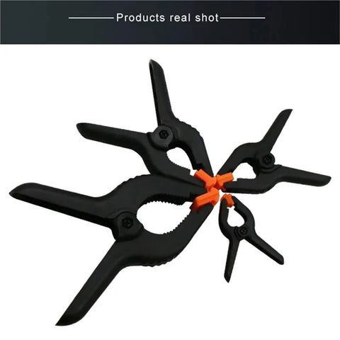 Handy Nylon Spring Clamps Set For DIY Woodworking 2 3 4 6 Inch Clips Toggle Clamp Photo Studio And Home Organization Lightweight Plastic Clips