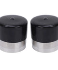 2 Pack Stainless Steel Trailer Wheel Bearing Protectors With 1.980 Inch Hub Size Auto Check Grease Indicator For Boat Trailer