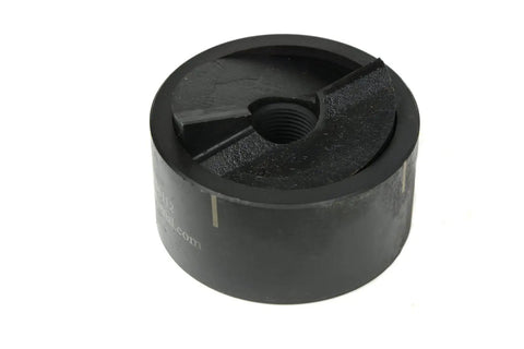 Beefy Slug Splitting Conduit Punch Die For 2 Inch Knockout Driver, 2.36 Inch Hole, Heavy Duty 9 Ton Punching Force