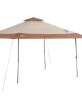 13x13ft Instant Canopy Sun Shelter With UPF 50 Plus UVGuard, No Fuss Three Minute Setup, vented roof, overhanging eaves setup
