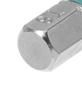 4 Pack T8 Security Torx Screwdriver Bits With 1/4 Hex Shank And Magnetic Tips close-up showing hex shank and T8 profile.