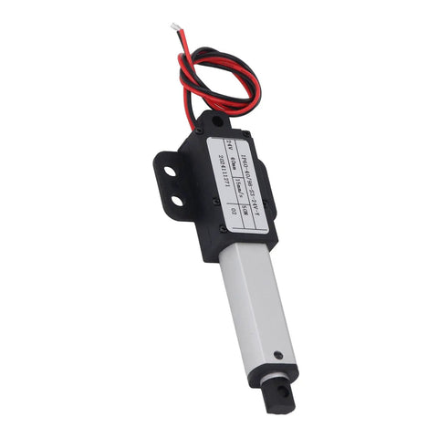 Mini Electric Linear Actuator Delivering Knockout Fifty Newtons Of Thrust With Slick Forty Millimeter Stroke for DIY automation.
