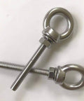 Heavy Duty Stainless Steel Eye Bolts With Washer And Nuts For Lifting Rings M6 Shoulder Eyebolts, 304 Stainless Steel Corrosion Resistant