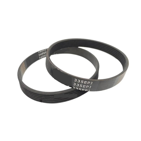 Treadmill Drive Belt 335EPJ 6-Rib Channel Replacement Belt For Power And Smooth Motion Running Machines, black rubber belt