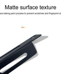 Matte black steel 0.5U L bar detail for 19 Inch Server Rack Rig, part of 2 Pcs 0.5U Cable Lacing L Bars for 19 Inch Server Rack Rig.