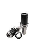 Heavy Hitter BT60 Cnc Collet Kit Featuring ER32 ER40 ER50 With 100 And 150 Lengths crafted from tough stainless steel for precision milling.