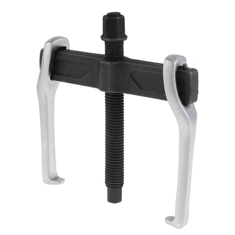Front view of Heavy Duty 4 Inch CR V Gear Puller With Two Jaw Adjustable Bearing Puller For Internal Or External Bearing Removal