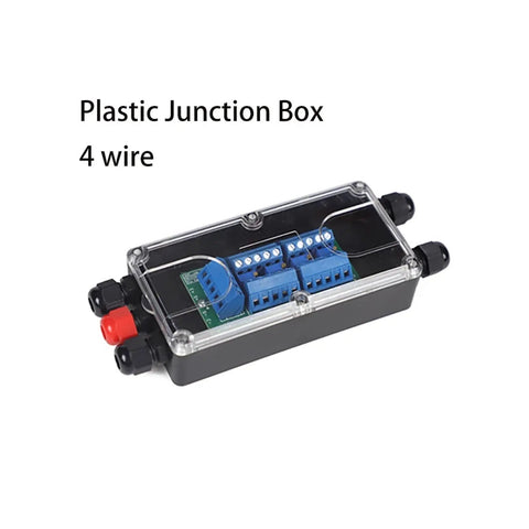 Plastic 4-wire junction box for Conveyor Belt Scale System With Full Set Weighing Display And Control, S Type Load Cells 3 PCS