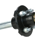 Trailer Axle Kit Assembly With Four On Four Inch Bolt Idler Hub And One Quarter Inch Round BT8 Spindle For Two Thousand Pound Axles