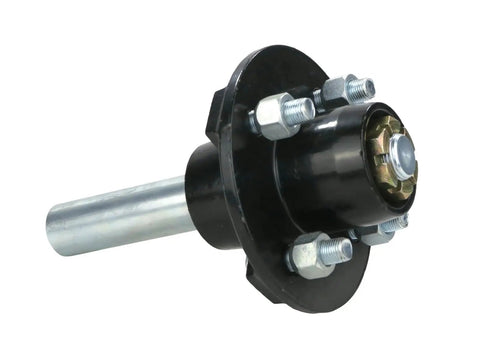 Trailer Axle Kit Assembly With Four On Four Inch Bolt Idler Hub And One Quarter Inch Round BT8 Spindle For Two Thousand Pound Axles