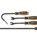 4 Piece Door Panel Remover Set With Ergonomic Tri Lobe Handles For Auto Trim Clips Oil And Solvent Resistant Grip Durable DIY Car Interior Tool Kit Built For Easy Panel Removal