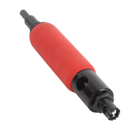 Rivet Removal Tool Kit For Electric Drills Durable Alloy Steel Blind Rivet Extractor with red handle and 6mm guide bit