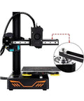 3D printer with 2GT GT2 Timing Belt 6mm Or 10mm Wide Closed Loop Synchronous Drive Belt, shown on motor pulley detail