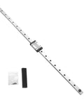 500mm MGN12 Linear Rail Guide with MGN12H stainless steel carriage block for DIY 3D printers and machines type H pro grade heavy duty rail system.