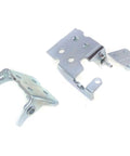 Door Hinges Set Of 2 Front Left Chrome Finish For GMC Yukon Sierra Tahoe Escalade Cadillac Escalade ESV 2000 To 2006 Replacement Pair
