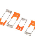 Lawsen Spring Clips Recessed Lighting 20PCS Steel Spring Clamps for LED Downlight Panel Light, various sizes with rubber sleeve.