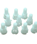 Set Of 10 AC Knob Shaft Replacement Parts Made With ABS For Easy Install And Smooth Air Conditioning Control No Fuss DIY Repair Kit