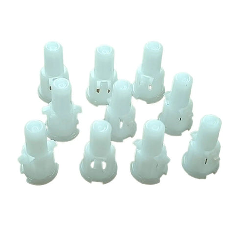 Set Of 10 AC Knob Shaft Replacement Parts Made With ABS For Easy Install And Smooth Air Conditioning Control No Fuss DIY Repair Kit