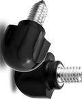 Two Pack Mixer Knob Screw Replacement Parts For KitchenAid Stand Mixers Thumb Screw Replacement With Black Knob End Durable Plastic And Stainless Steel Construction Built To Last Easy Fit For Vertical Agitator Attachments