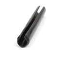 M4x35mm Carbon Steel Split Spring Dowel Pins 50Pcs For PCB Boards Drilling Milling Plate Positioning Black Finish Beefy Strength Quick Alignment Fasteners For Precise Assembly, black split pin