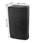 Kickass Weatherproof EV Charger Cover With Tough Rainproof Shield For Outdoor Electric Vehicle Wall Socket, 70cm tall, black