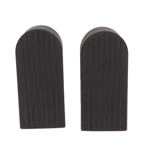 Flexible Durable Door Stopper For Bottom Of Door Black Large Anti Slip Skid Resistant Wearproof Floor Protection Quiet Collision Free Security Stop For Home Office And Hallways