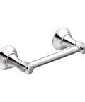 Ashville Pivoting Paper Holder in Chrome Finish, Easy Roll Change with Foot Free Design for Quick Paper Refills