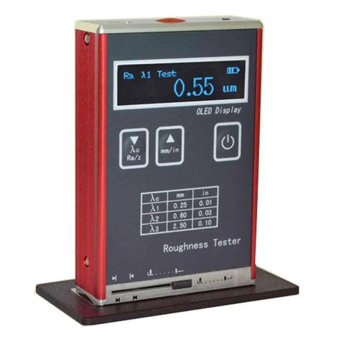 Portable Digital Surface Roughness Meter For Pros On The Go With USB Data Output Ra 0.05 To 15.0 Microns, Rz 0.1 To 50 Microns