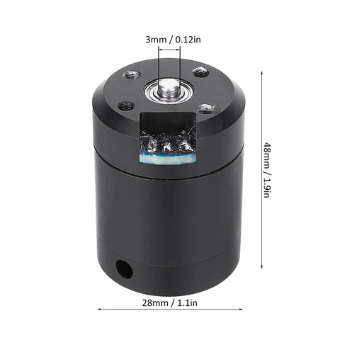 500KV Underwater Thruster Motor For RC Boats, Beefy Thrust At 6000 RPM, solid metal case with dimensions, anti coating seal