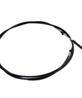 16 Ft CCX20516 Control Cable For 1979 And Newer Johnson Evinrude Outboard Motors Replacement, coiled black marine-grade cable
