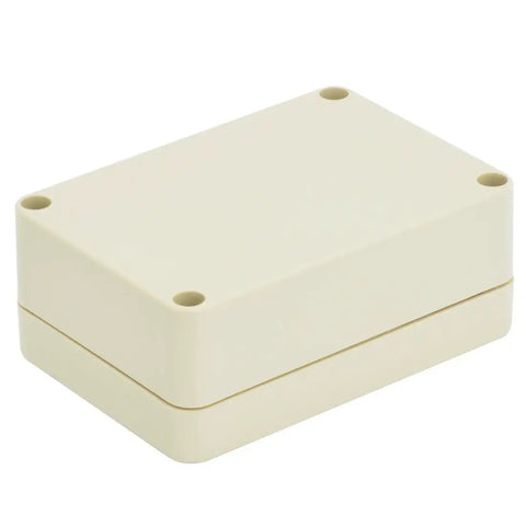 Waterproof Dustproof IP65 ABS Plastic Junction Box Enclosure For Electrical Projects Universal Pale Gray 3.3 X 2.3 X 1.3 Inches Durable