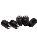Top Shelf Stainless Steel Spring Ball Plungers Loaded With Hex Drive Snappy Locking Action M8 X 30mm Precision Set Screws