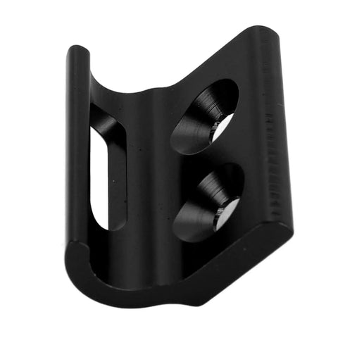Front Derailleur Hanger Hook With Mounting Screws For Road Bikes Aluminum Alloy Derailleur Mount Adapter Sturdy Stable Frame Gear Hook Black