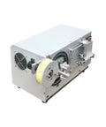 2-Axis Automatic Tape Wrapping Machine For Transformer Coils And Lithium Battery Charger Coils, Handles 34mm To 77mm Tapes Up And Down, Auto Homing, Foot Switch Control, Compact Workhorse For Factories, Warehouses, And Logistics Centers.