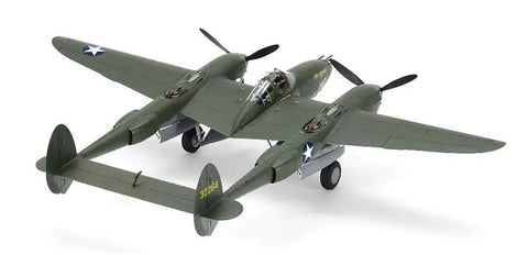 1 48 Scale Lockheed P 38 Lightning F And G Model Kit For Scale Builders Plastic Assembly Required Twin Boom WWII Fighter