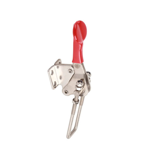 Heavy Duty Stainless Steel Quick Release Toggle Clamp With Ergonomic Plastic Handle for adjusting workpieces up to 992lbs.