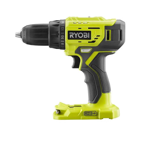 P215K Eighteen Volt One Plus Cordless Drill Driver Kit with keyless chuck and variable speed, side profile