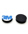 Half Inch Wide Round Silicone Rubber Bumper Feet Pads One Eighth Inch Thick With Adhesive Backing for Electronics and Furniture