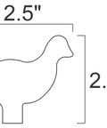 DIY AR500 Silhouette Target Swingers Eight Piece NRA IHMSA Compatible Rifle Ready Set includes chicken silhouette dimensions