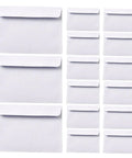 100 Pack White Privacy Pattern Envelopes Self Sealing Mailers For Secure Document Mailing And Small Biz Packaging Versatile For Invoices