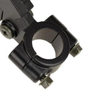 Close-up of Left Brake Lever Perch for Mini Bikes and Dirt Bikes Bolt On Upgrade that Fits Coleman CT200U