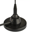 Close-up of magnetic base of Wide Range Ham And Police Scanner Antenna With Magnetic Base, 20MHz To 1300MHz, 50 Ohm Impedance