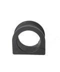 Front view of a Durable Black Steering Rack And Pinion Bushing For Toyota Tacoma 1995 2004 Tundra 2000 2006 Sequoia 2001 2006 And 4Runner 1996 2002 One Piece For Tight Steering And Reduced Play In Your Ride.